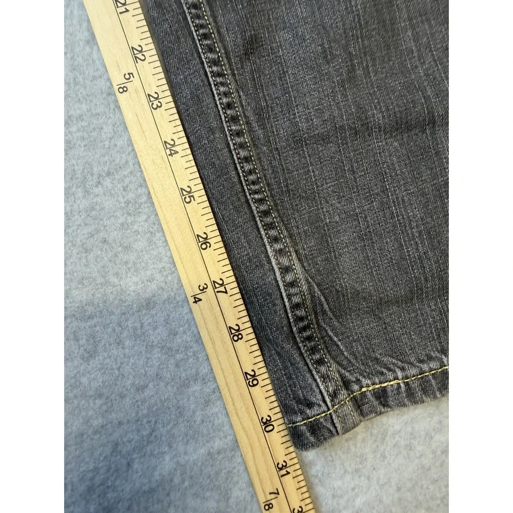 Levi's 569 Loose Straight Jeans Mens 36x32 Black Denim Y2K Baggy Skater Vintage